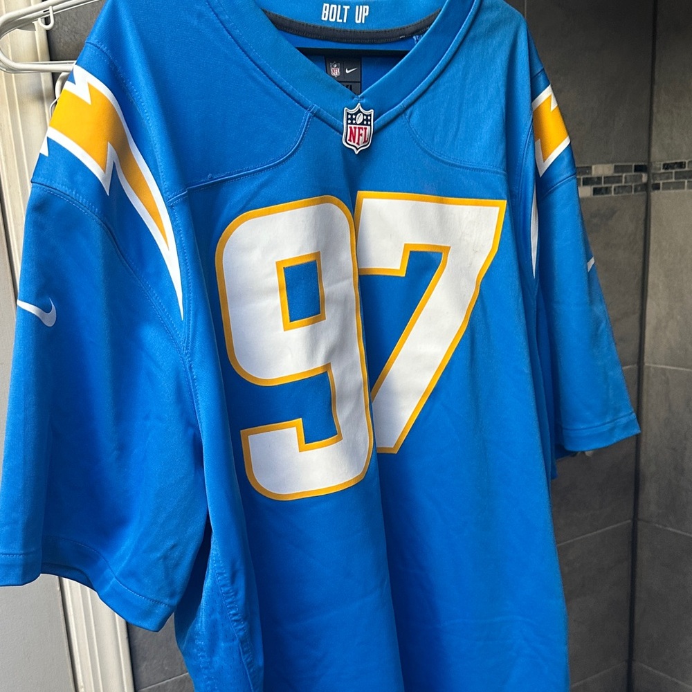 Nike Blue and Yellow NFL Jersey